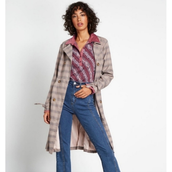 Modcloth floral long sleeve blouse - Picture 6 of 9